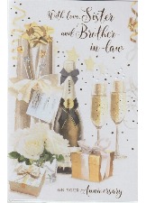 With Love, Sister And Brother-in-Law On Your Anniversary